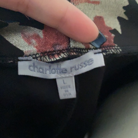 Floral Mini Skirt - Picture 2 of 2